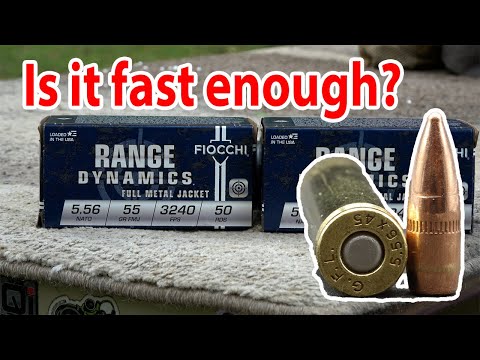 5.56 NATO, 55gr FMJ M193 Fiocchi Range Dynamics
