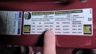Toyota RAV4 (2019-2025): What Is The Recommended And Maximum Tire Pressure In The RAV4?