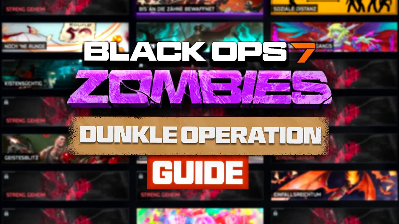 DARK OPS VISITENKARTEN GUIDE BLACK OPS 7 ZOMBIES | TIPPS UND TRICKS