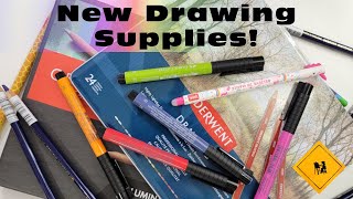Small Drawing Supply Haul + Swatching.