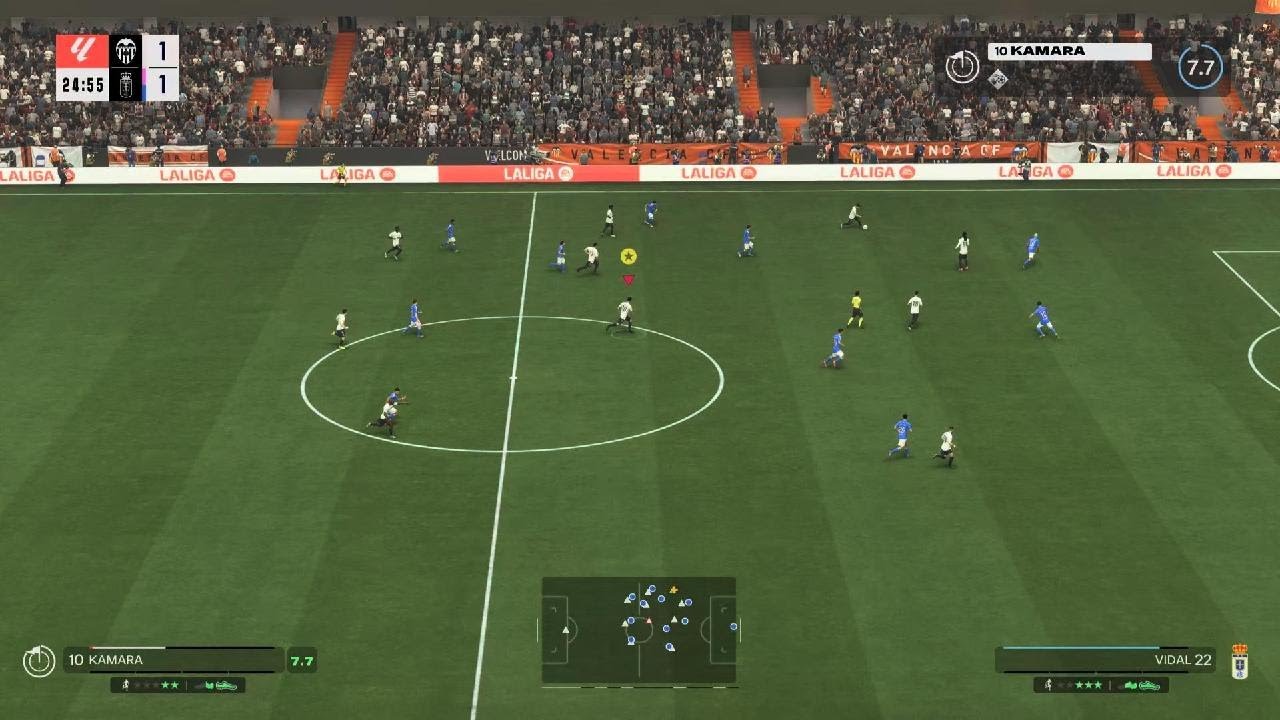 اخيرا بداية فالنسيا جيدة في دوري { مهنة لاعب#4}