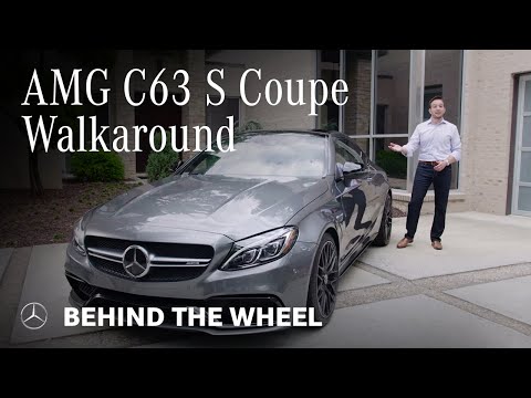 New Mercedes-AMG C63 S Coupe Walk Around