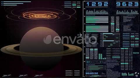 HUD futuristic ui for cyber space technology [Template download] by Videohive by pakpoo