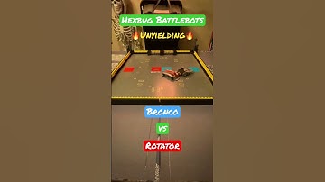 Bronco vs Rotator  🔥Unyielding🔥  Hexbug Battlebots  #hexbugbattlebots #hexbugvideos #battlebots