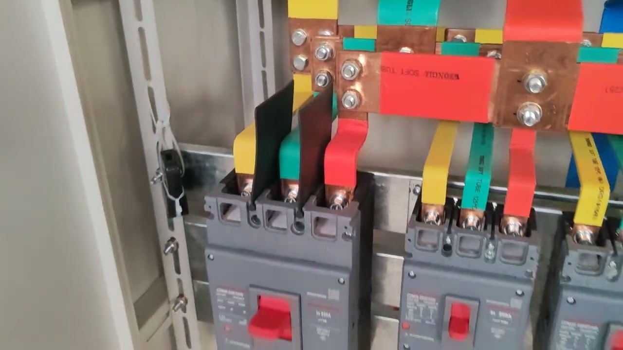 ATS 1250A + capacitor bank panel 