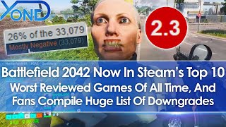 Battlefield 2042 Becomes One of the Worst Rated Games on Steam