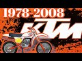 Как менялся мотоцикл КТМ с 1978 по 2008/ Прогресс КТМ / KTM 1978-2008: Progress KTM