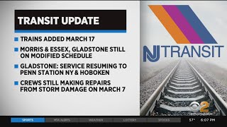 NJ TRANSIT adding trains starting Thursday