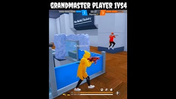 Grandmaster player 1 vs 4😱cs rank PARA÷SAMSUNG,A3,A5,A6,A7,J2,J5,J7,S5,S6,S7,S9,A10,A20,A30,A50,A70