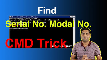 How to Find Laptop Model number/Serial number using Command Prompt #cmdtricks, #windowstricks