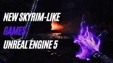 New UNREAL ENGINE 5 Games like Skyrim coming out in 2023