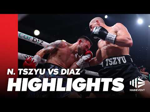 Thumbnail for A BUTCHER’S BRUTAL MASTERCLASS 💥 Tszyu vs Diaz Fight Highlights 🥊 | Fox Sports Australia