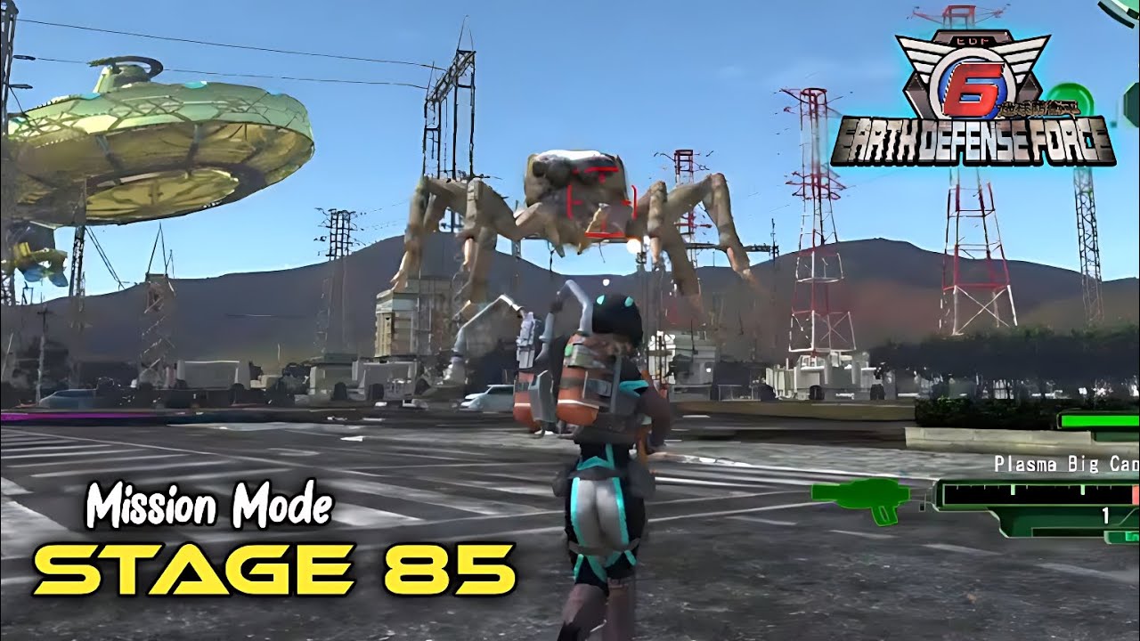Wing Diver - Monsters Attack - Earth Defense Force 6 Mission Mode Stage 85