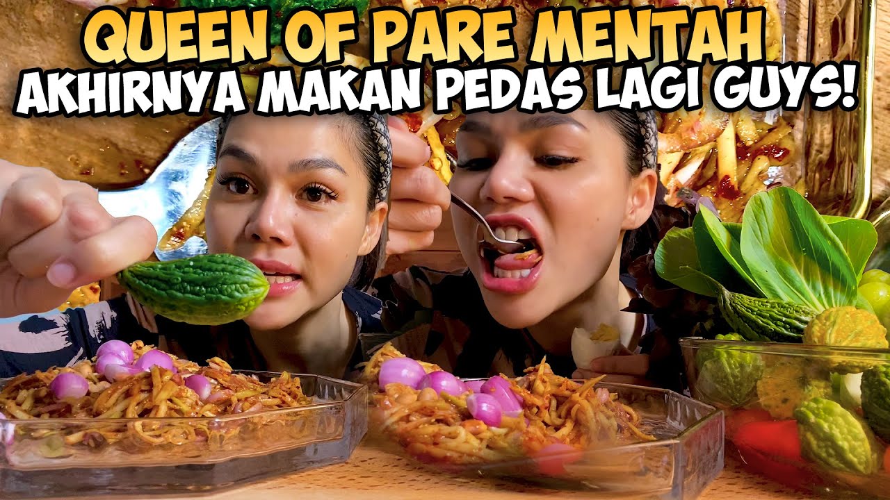 AKHIRNYA MAKAN YAM MAMUANG SUPER PEDAS PAKE PARE & SAYURAN MENTAH LAGI GUYS❗