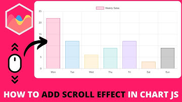 How to Add Scroll Effect in Chart JS
