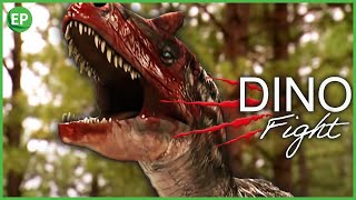 Dinosaur fight: Allosaurus vs Ceratosaurus | Learn about dinosaurs | Dino battle | the Dinosaur