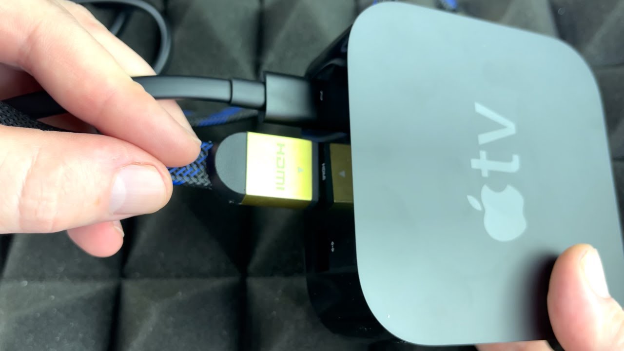 How Connect an HDMI Cable on Apple - YouTube