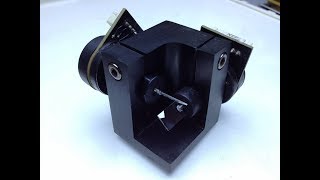 Inside the Closed Loop Laser Beam Stearing Galvanometer.