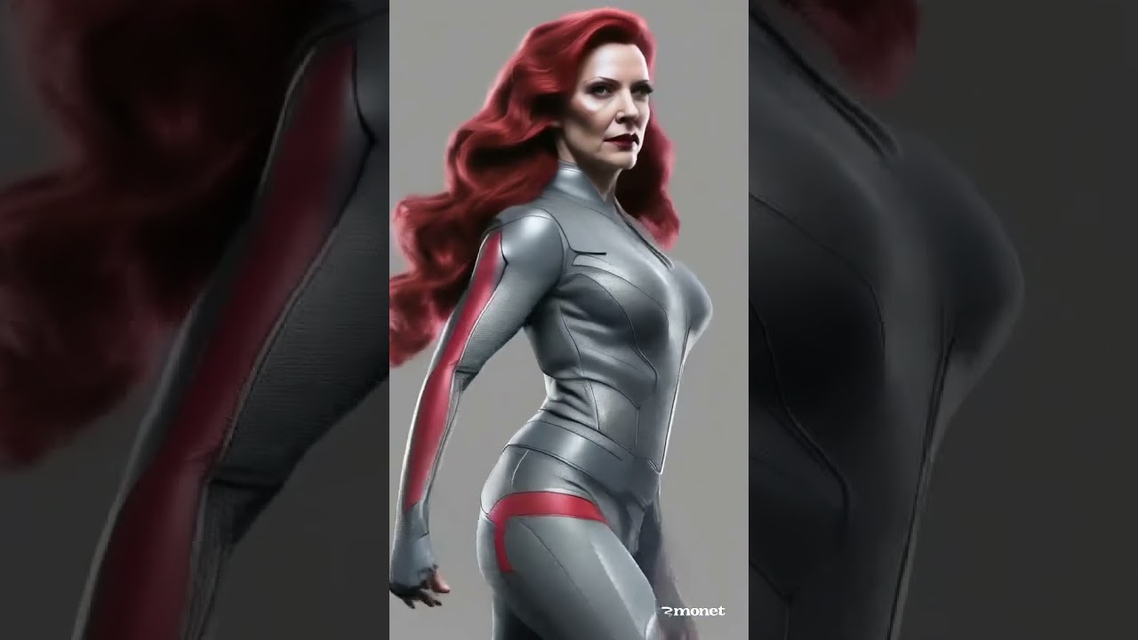 Hugo strange scarlet witch fusion by Monet ai 