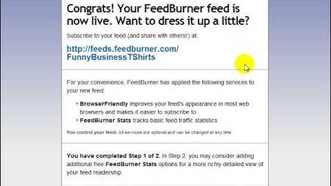Wordpress Tutorial | How To Use Feedburner To Syndicate Your Wordpress RSS Feed