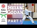 Heian godan  shotokan karate kata  green belt