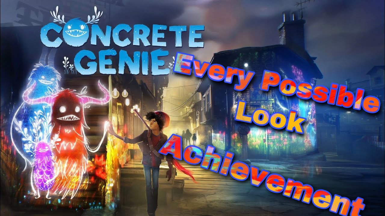 Every Possible Look Achievement Concrete Genie Guide YouTube