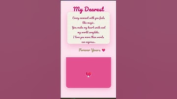 I coded a LOVE LETTER for my girlfriend! #coding #couple #romentic #shortsfeed