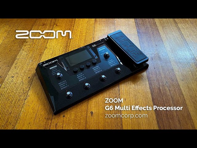 Гитарный процессор Zoom G6