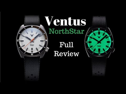 Ventus Northstar Full Review Lumed Dial Automatic Seiko NH35 40mm Dive Watch
