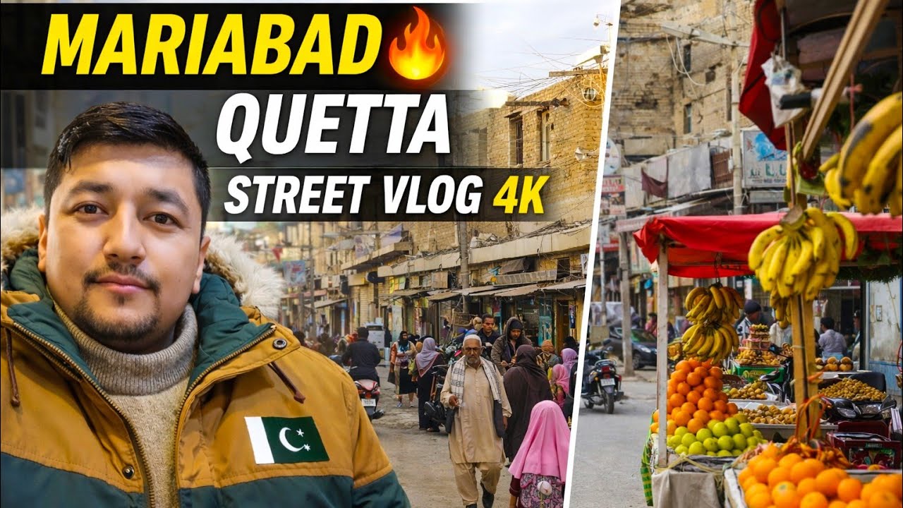 Street Vlog Quetta Mariabad | From Nasirabad to Sola Acert 🏍️🔥
