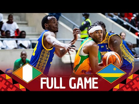 Group Phase | Côte d'Ivoire v Rwanda | Full Basketball Game | FIBA AfroBasket 2025