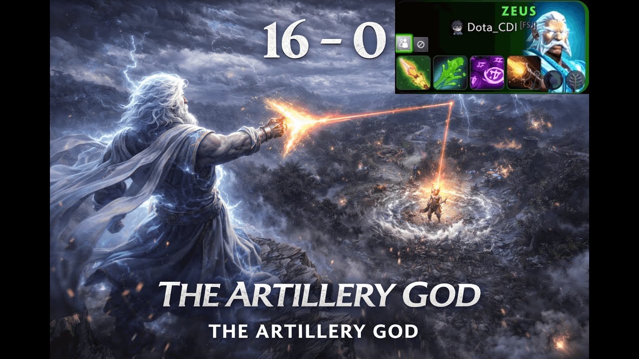 Dota 2 - Ability Draft: I Went 16-0 With The Ultimate Sniper Zeus (CDI # 95)