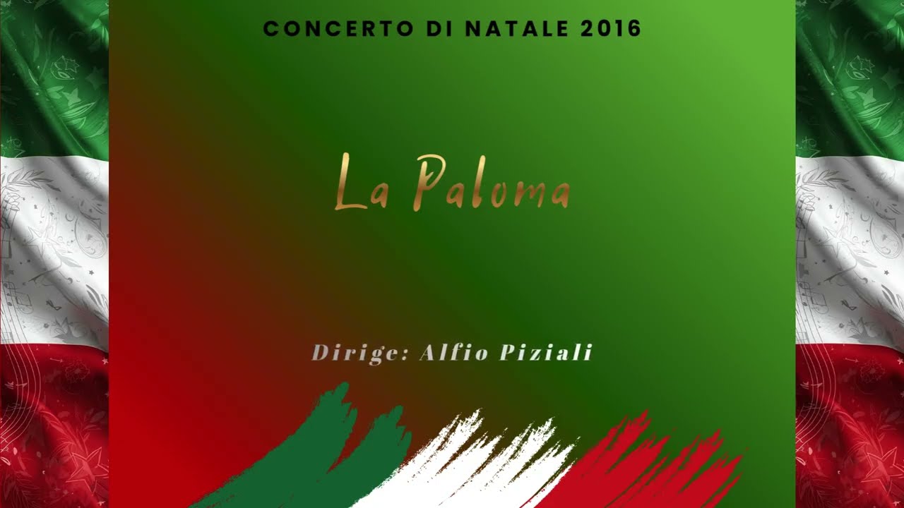 Fanfara ANA Rogno - Concerto di Natale 2016 - 09 - La Paloma