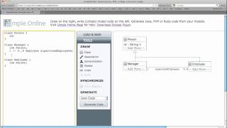 Umple - Associations and Generalizations