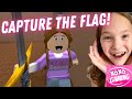 Playing capture the flag in roblox 