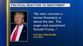 Illinois politicians react to latest Trump indictment