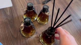 4pcs Reed Diffuser Empty Bottles with 20pcs Reed Diffuser Sticks Review