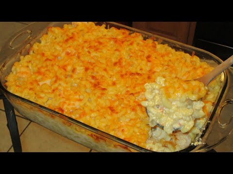 How to make Baked Macaroni and cheese with shrimp