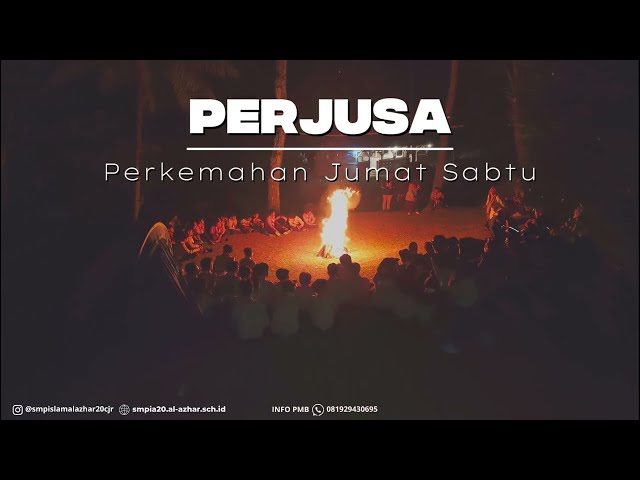 Kegiatan KOKURIKULER "Perjusa" Perkemahan Jumat Sabtu kelas 8 dan 9
