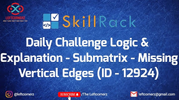 skillrack dailychallenge logic and explanation-find submatrix-missing vertical edges(04-04-21)