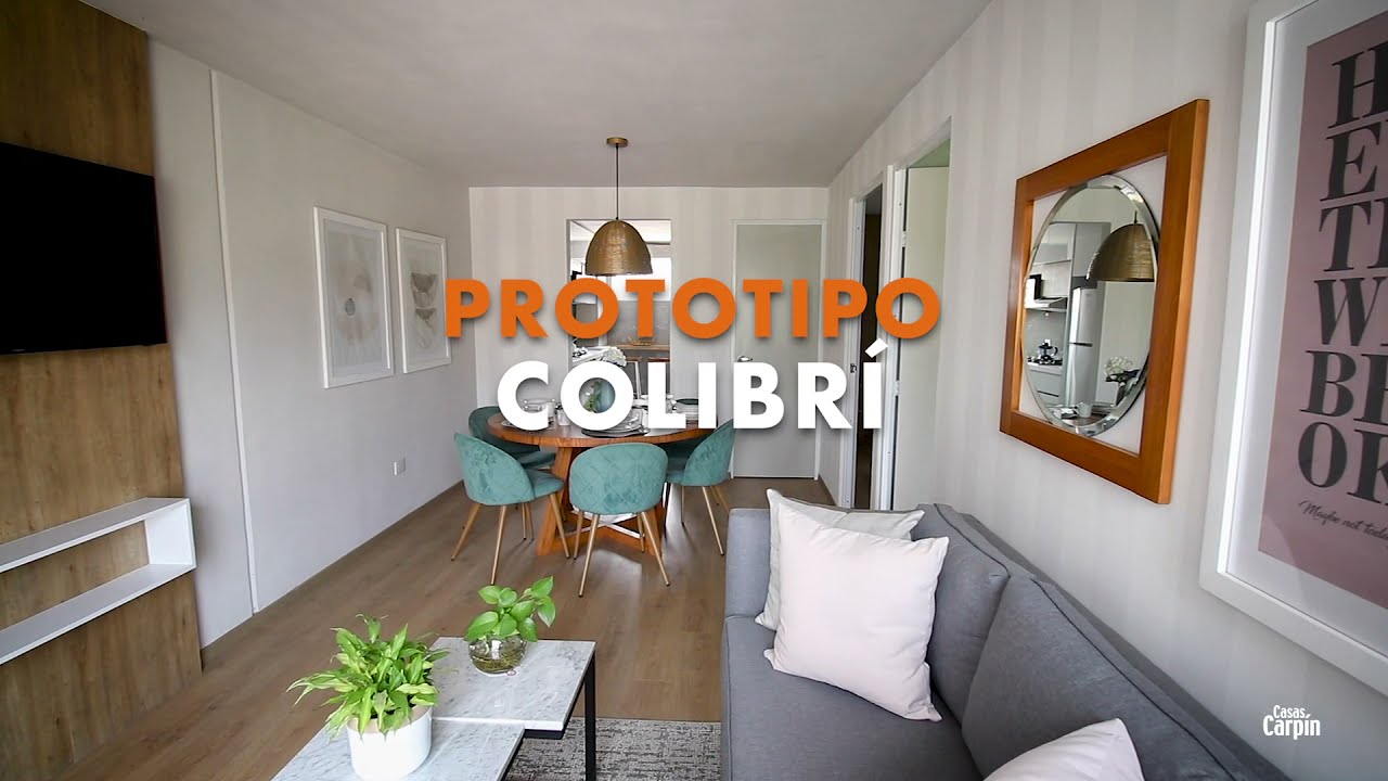 Departamento prototipo Colibrí 10 en Terranova | Casas Carpín - YouTube