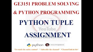 Celebrity TUPLE ASSIGNMENT | PYTHON TUPLE ASSIGNMENT | GE3151 PROBLEM SOLVING AND PYTHON PROGRAMMING NOTES Wealth