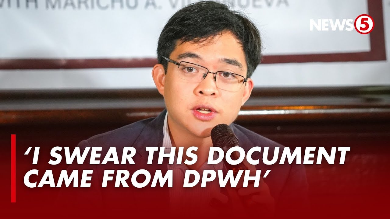 Rep. Leviste, umalma sa pagkuwestiyon ng authentication sa hawak niyang umano'y DPWH budget files