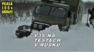 PRAGA 100x jinak!!! V3S na testech v Rusku!