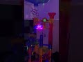 Orbiting Through Space #marblesrace #marblemaze #marble #marblesrace #blacklight #marblerun #glow