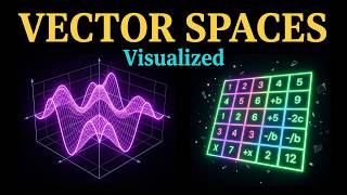 Vector Spaces Explained Visually: Linear Algebra Basics