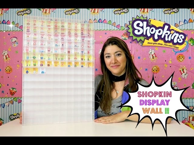 Large Wall Hanging Acrylic Showcase for Collectibles-150 Openings  Compatible With Shopkins 