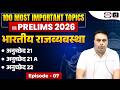 Article 21, 21A &amp; 22 Explained | Right to Life &amp; Preventive Detention | Indian Polity | Drishti IAS