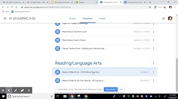 Assigning a Google Slides in Google Classroom