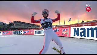 Stefan Kraft EXTREME WORLD RECORD 253,5 Meters Vikersund Ski Jumping 2017